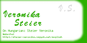 veronika steier business card